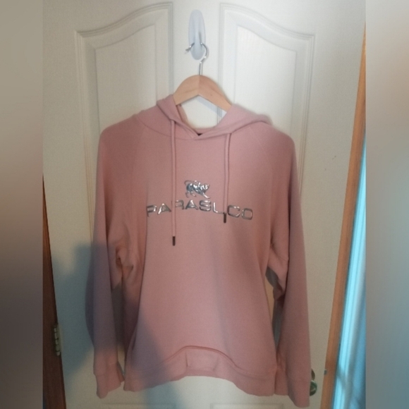 New Men's PARASUCO Pink Hoodie - Picture 1 of 3